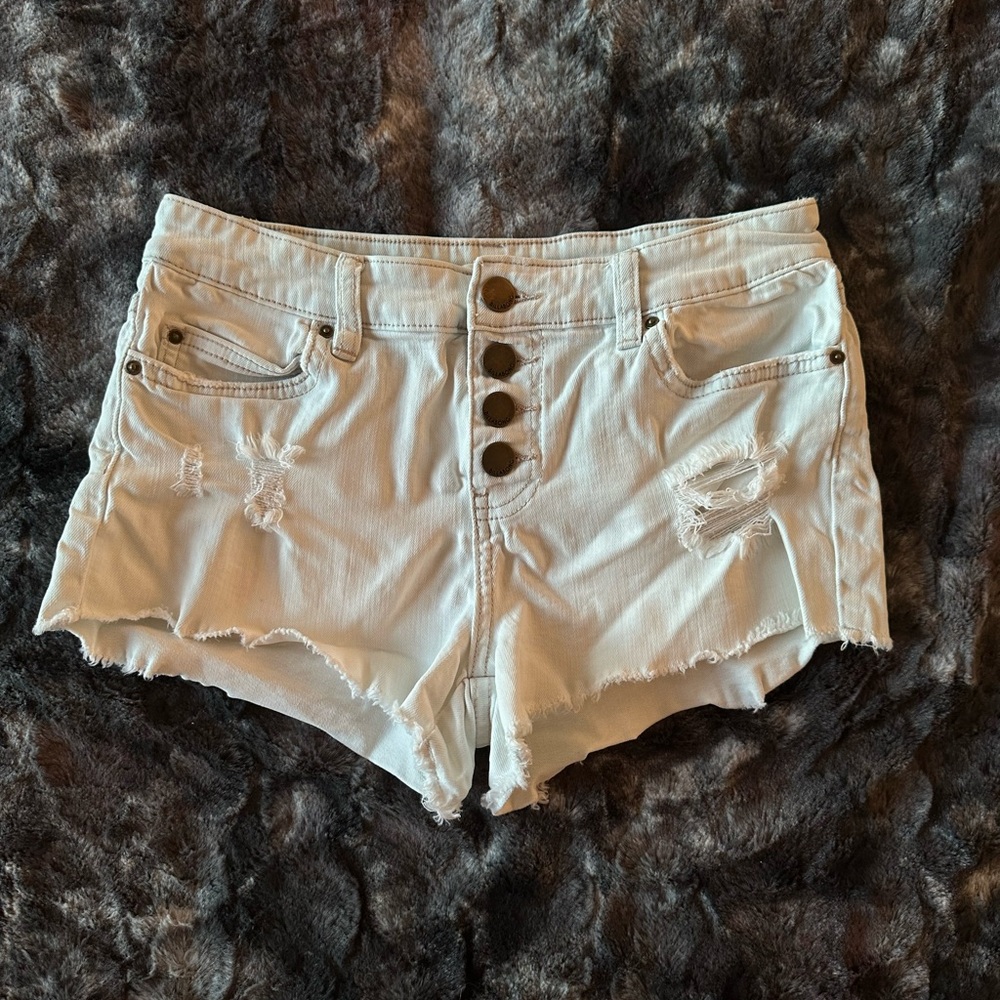 Billabong Jean Shorts White (Size 24)